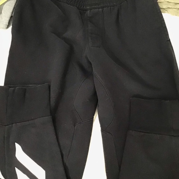 ADIDAS MENS BLACK JOGGING PANTS #33 - Picture 5 of 6